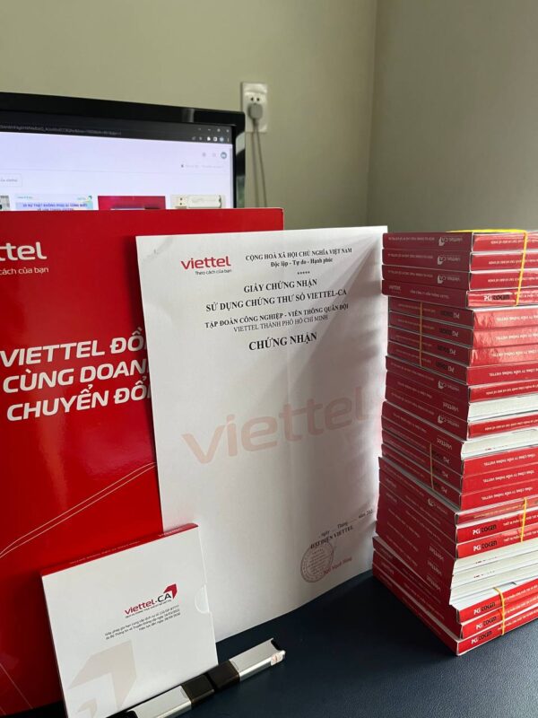 Viettel CA là dịch vụ chữ ký số được sử dụng nhiều nhất